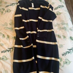 Talbots Navy Knit Sweater size M